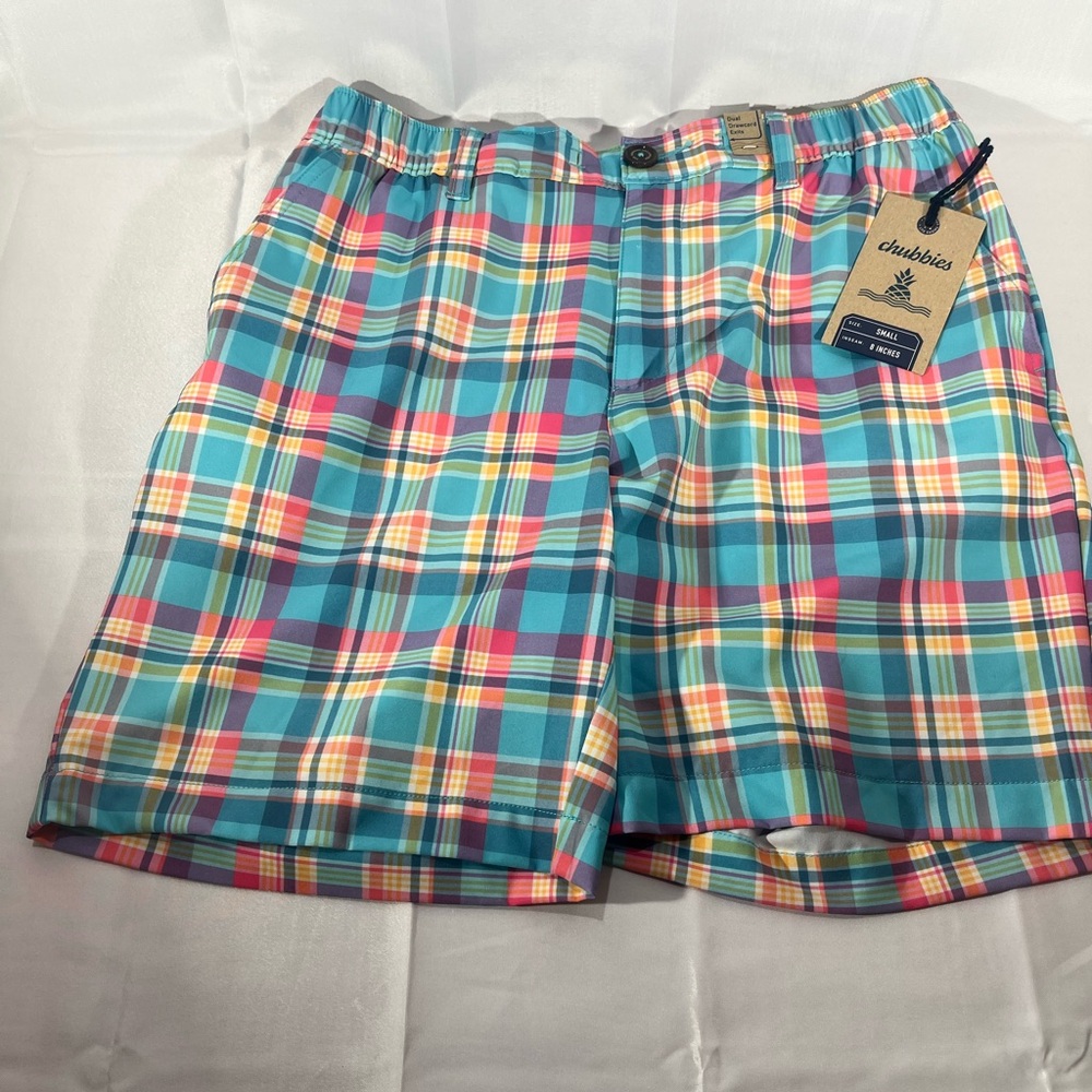 Chubbies men’s everywear plaid shorts